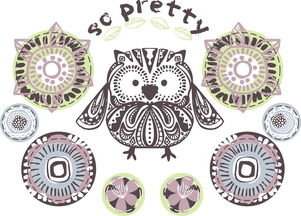 卡通猫头鹰插画素材 点亮平面设计的灵感之翼